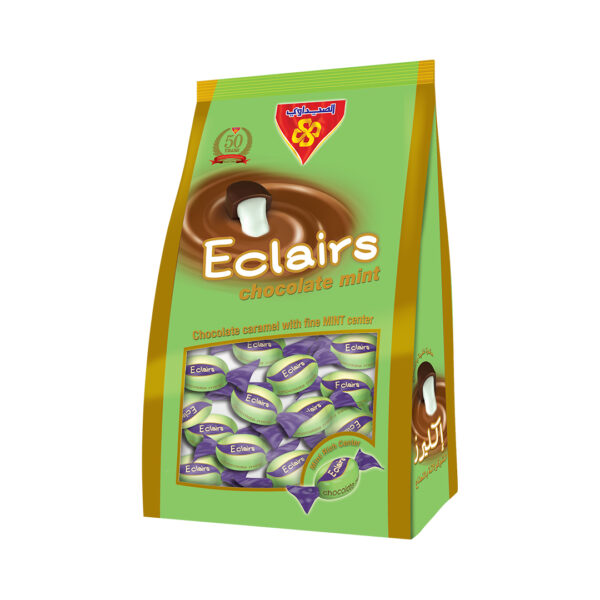 Eclairs Chocolate Mint stand Bag 750 gm