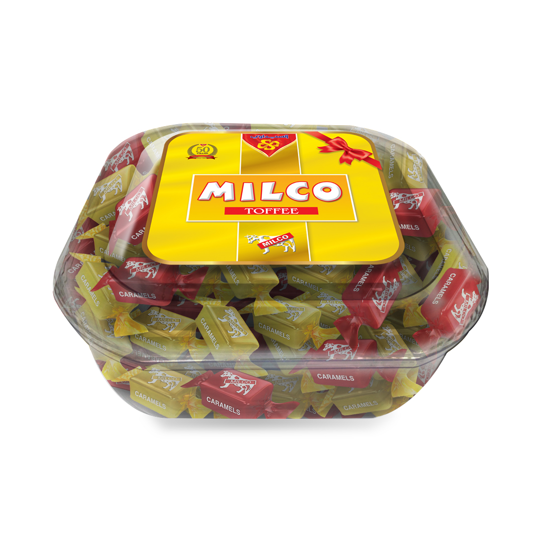 Toffee Milco 250 gm Plastic